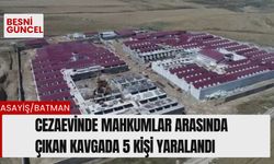 Cezaevinde mahkumlar arasında çıkan kavgada 5 kişi yaralandı