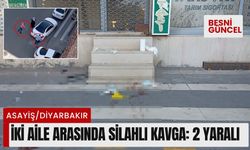 İki aile arasında silahlı kavga: 2 yaralı