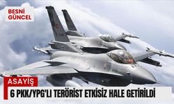 6 PKK/YPG'li terörist etkisiz hale getirildi