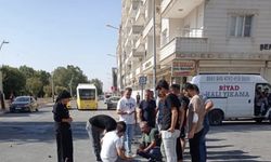 Mardin’de minibüs ile motosiklet çarpıştı: 1 yaralı