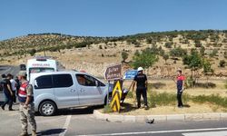 Mardin’de trafik kazası: 2 yaralı