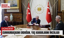 Cumhurbaşkanı Erdoğan, YAŞ kararlarını imzaladı