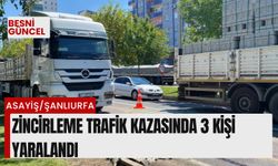 Zincirleme trafik kazasında 3 kişi yaralandı