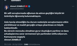 AK Parti'de şok istifa: Ahmet Zenbilci partisinden ayrıldı