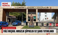 Faili meçhul hırsızlık şüphelisi 52 şahıs tutuklandı