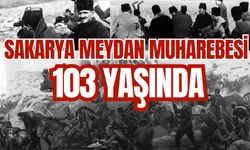 Türk'ün büyük zaferi Sakarya Meydan Muharebesi 103 yaşında