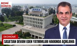 Sasa’dan Devam Eden Yatırımları Hakkında Açıklama