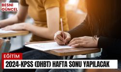 2024-KPSS (DHBT) hafta sonu yapılacak