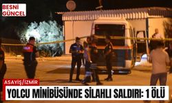 Yolcu minibüsünde silahlı saldırı: 1 ölü