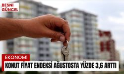 Konut Fiyat Endeksi ağustosta yüzde 3,6 arttı