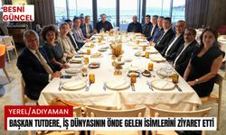 Başkan Tutdere, iş dünyasının önde gelen isimlerini ziyaret etti