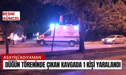 Adıyaman'da düğün töreninde çıkan kavgada 1 kişi yaralandı