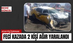 Feci Kazada 2 Kişi Ağır Yaralandı