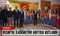 Besni'de İlköğretim Haftası Kutlandı