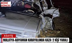 Malatya-Adıyaman karayolunda kaza: 2 kişi yaralı