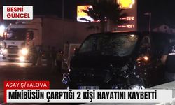 Minibüsün çarptığı 2 kişi hayatını kaybetti