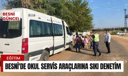 Besni'de Okul Servis Araçlarına Sıkı Denetim