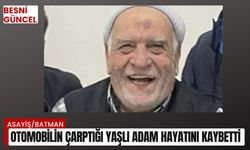 Otomobilin çarptığı yaşlı adam hayatını kaybetti