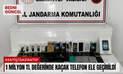 1 Milyon TL değerinde kaçak telefon ele geçirildi