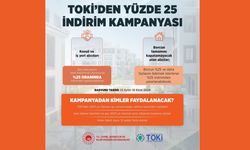 TOKİ'den ev ve iş yeri sahiplerine yüzde 25 indirim fırsatı 