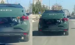 Adıyaman’da otomobilin bagajında çocuk taşıyan sürücü hakkında işlem başlatıldı 