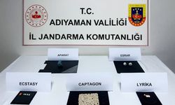 Adıyaman'da 190 uyuşturucu hap ele geçirildi