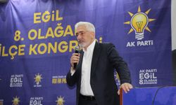 AK Parti Eğil 8. Olağan İlçe Kongresi yapıldı