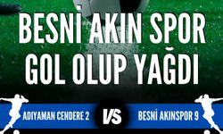 Besni Akın Spor'dan Gol Yağmuru