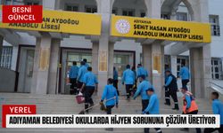 Adıyaman Belediyesi Okullarda Hijyen Sorununa Çözüm Üretiyor