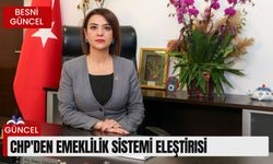 CHP'den emeklilik sistemi eleştirisi