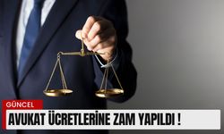 Avukat Ücretlerine Zam Yapıldı !