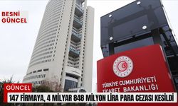 147 Firmaya, 4 Milyar 848 Milyon Lira Para Cezası Kesildi