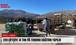 220 çiftçiye 14 Ton Fiğ Tohumu dağıtımı yapıldı