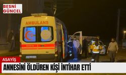 Annesini öldüren kişi intihar etti