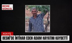 Besni’de İntihar Eden Adam Hayatını Kaybetti