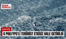 Fırat Kalkanı bölgesinde 4 PKK/YPG'li terörist etkisiz hale getirildi