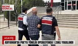 Adıyaman'da PKK'ya yönelik operasyonda 1 zanlı yakalandı