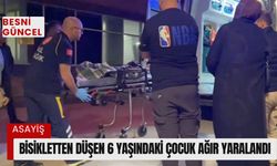 Bisikletten düşen 6 yaşındaki çocuk ağır yaralandı