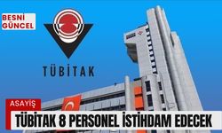 TÜBİTAK 8 personel istihdam edecek