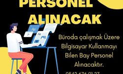 Gazetemizde Çalışmak Üzere Personel Alınacak