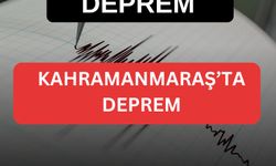 Kahramanmaraş'ın Dulkadiroğlu ilçes'nde deprem