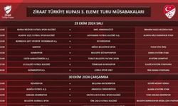 Türkiye Kupası 3. Eleme programı belli oldu: Adıyaman FK, 29 Ekim'de Alanya 1221 FK ile karşılaşacak 