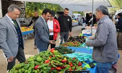 Kaymakam Soysal'dan semt pazarı ziyareti