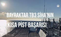 Bayraktar TB3 SİHA'nın kısa pist başarısı