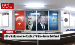 AK Parti Adıyaman Merkez İlçe Yürütme Kurulu Belirlendi