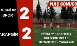 Besni Spor 02 Spor 2 – 2 Arapgir Spor