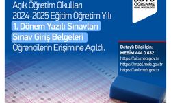 Sınav Giriş Belgeleri Erişime Açıldı