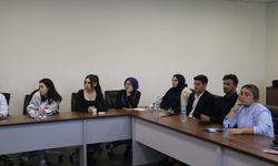 Gaziantep'te üniversite öğrencileri eğitim yaptı.