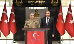 Kara Kuvvetleri Komutanı Orgeneral Bayraktaroğlu, Şanlıurfa Valisi Şıldak'ı ziyaret etti