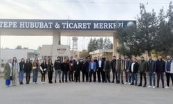 Mardin'de öğrenciler Hububat Ticaret Merkezi'ni ziyaret etti